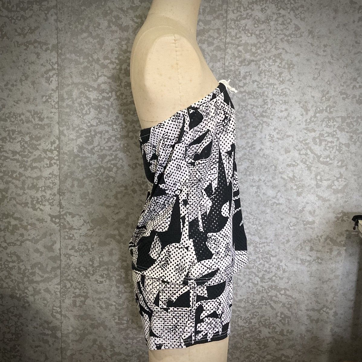 Japanese Brand 2000s Runway Archive Micro Shorts Set-Up Size S / US 4 / IT 40 - 3 Thumbnail