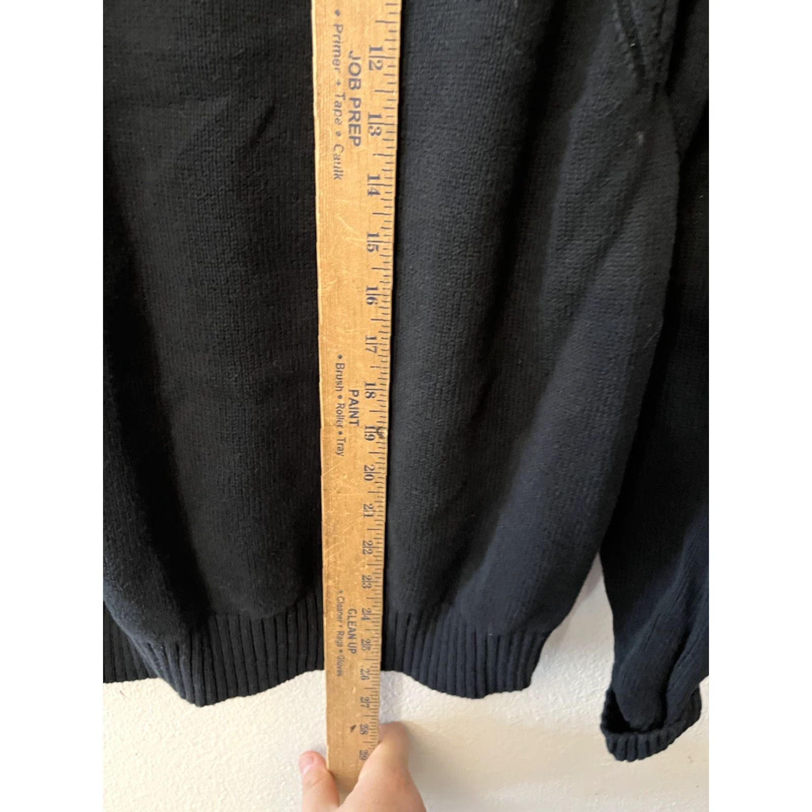 DKNY VINTAGE DKNY Jeans Sweater Shirt Mens M 1/4 Zip Black Mock Neck Knit Pullover Classic Preppy Holiday 90s Mens Size US M / EU 48-50 / 2 - 4 Thumbnail