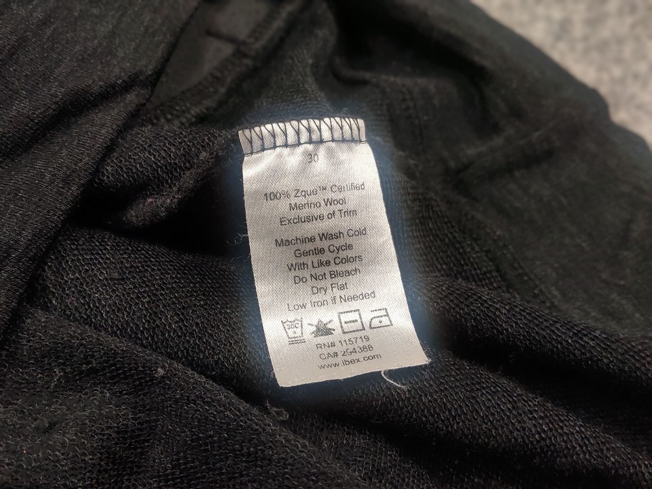 Ibex Ibex Merino wool thermal Pullover Jacket Full Zip Black USA Size S / US 4 / IT 40 - 13 Thumbnail