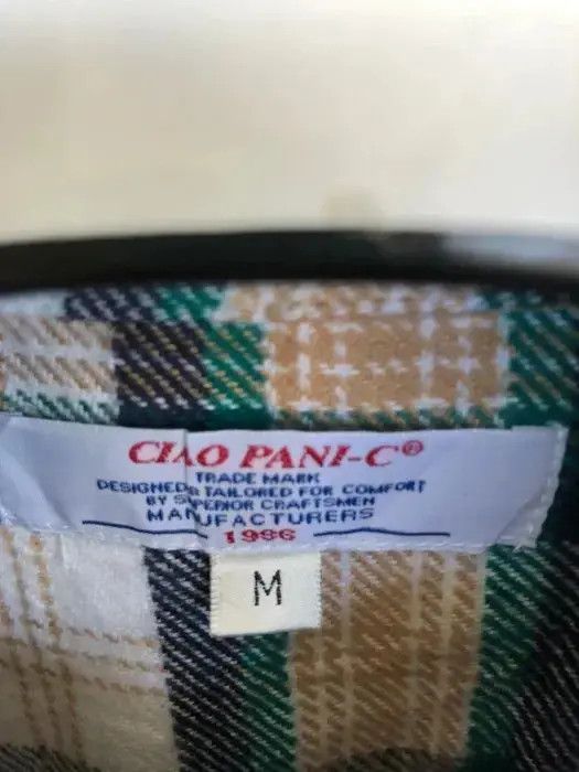 Ciaopanic Japanese Brand Ciopanic Plaid Tartan Flannel Shirt 👕 Size US M / EU 48-50 / 2 - 3 Thumbnail