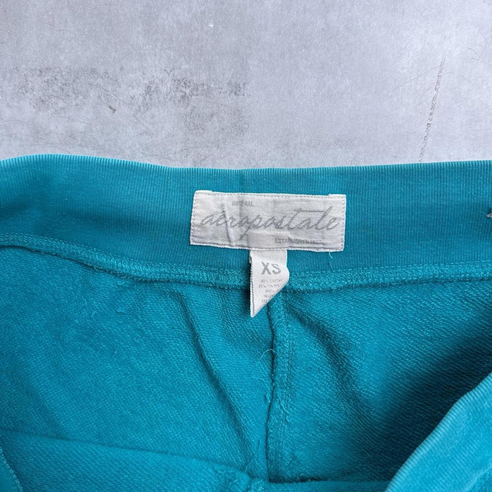 Aeropostale Y2K Aeropostale 00s Blue Sweat Shorts Size 26" / US 2 / IT 38 - 3 Thumbnail
