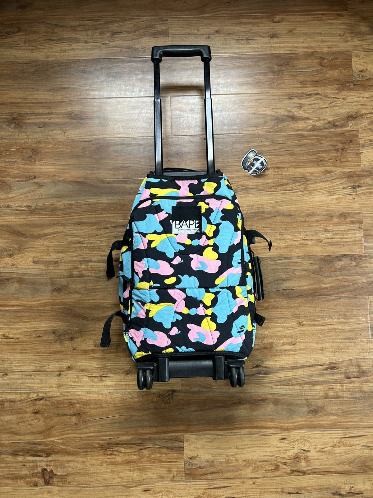 Bape RARE Bape Cotton Candy Camo Suitcase Size ONE SIZE - 1 Thumbnail