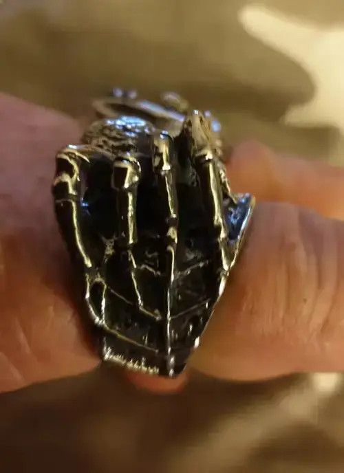Other Stainless Steel Biker Retro Spider Ring Size ONE SIZE - 2 Thumbnail