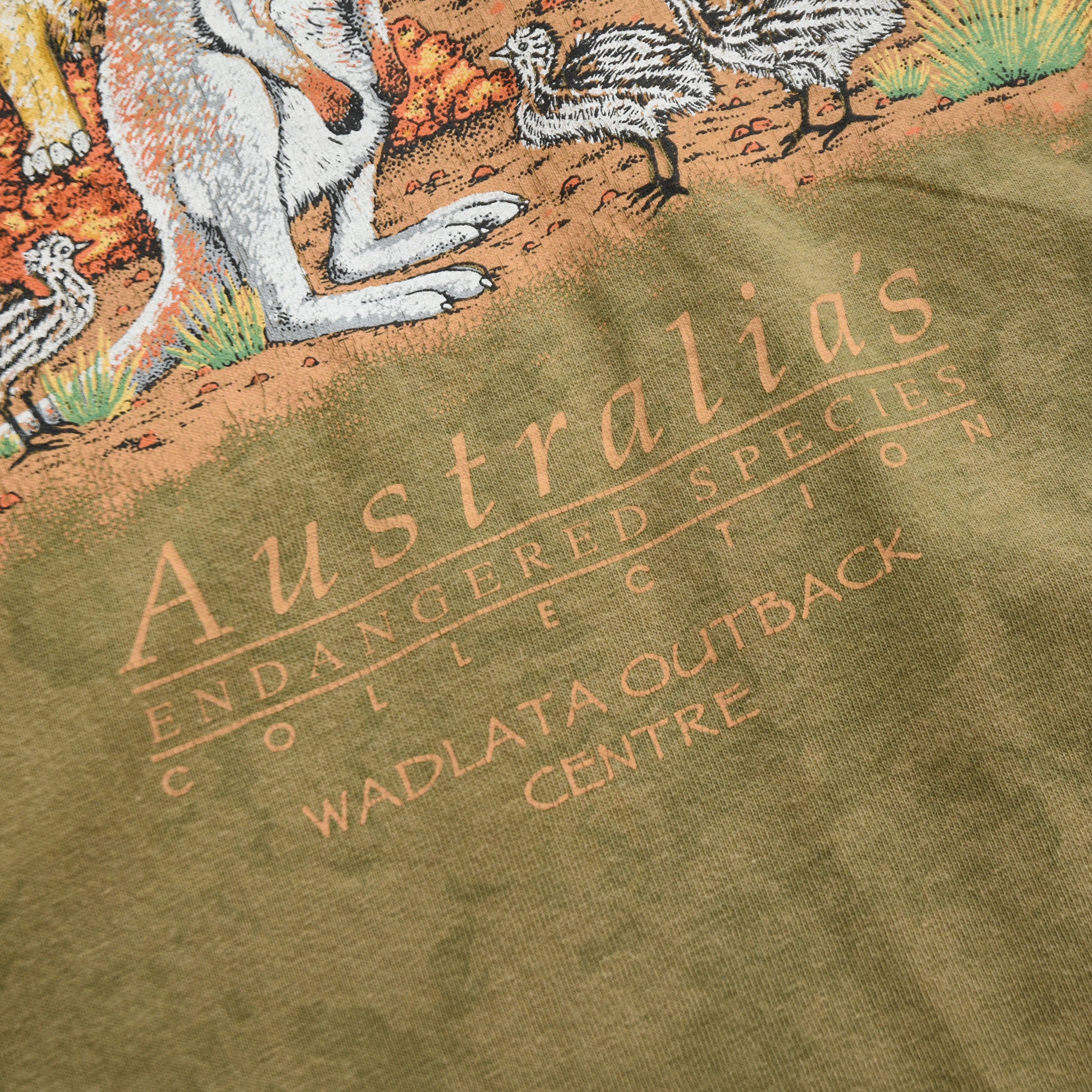 Man Made In Australia Vintage 90s Aussie Theme Purely Australian Clothing T-Shirt Size US L / EU 52-54 / 3 - 9 Thumbnail
