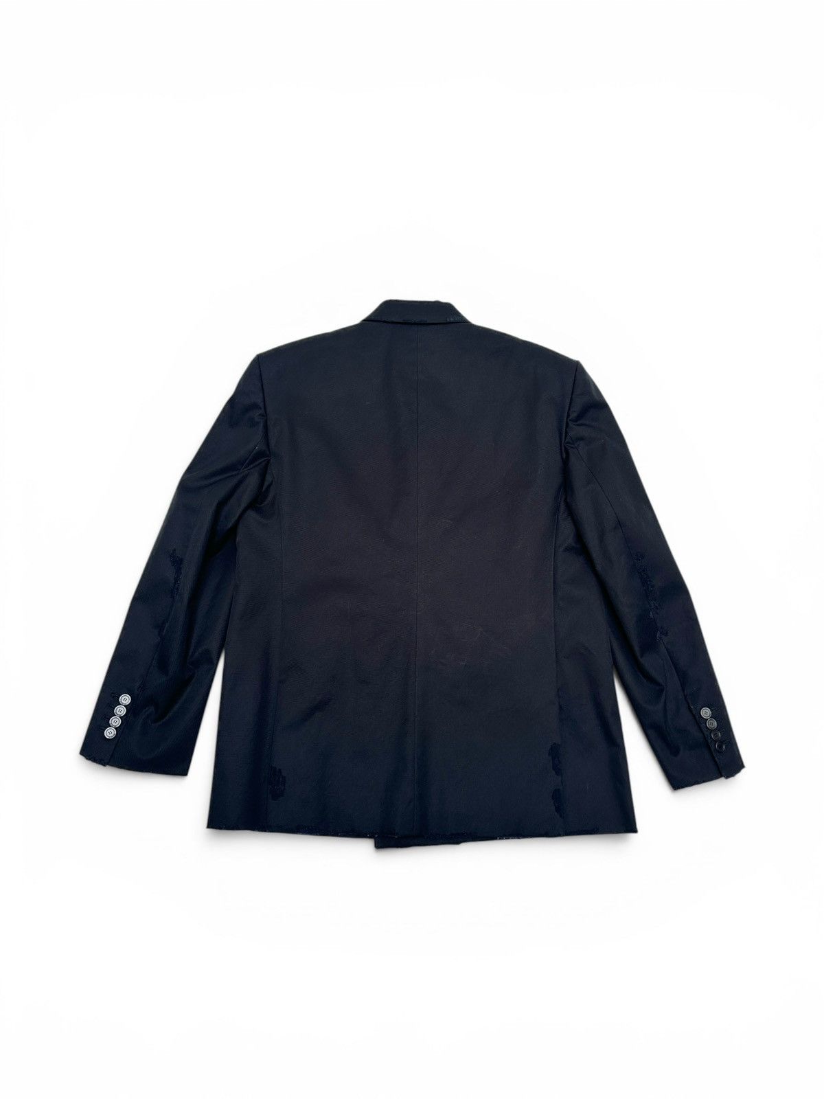 Balenciaga Balenciaga Worn Out Tailored Blazer Jacket Size 40S - 2 Thumbnail