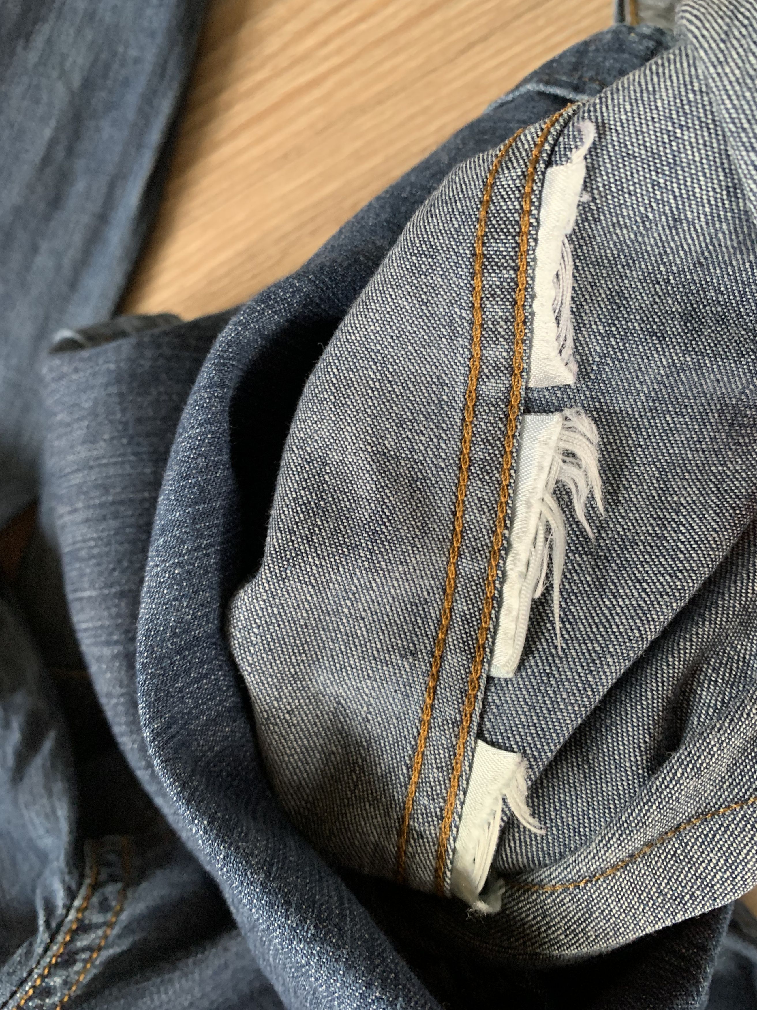 Levi's Levis Womens Denim Long Sleeve Shirt Size XS / US 0-2 / IT 36-38 - 9 Thumbnail