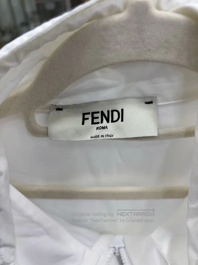Fendi Fendi Solid Color High-Neck Shirt Dress Size M / US 6-8 / IT 42-44 - 3 Thumbnail