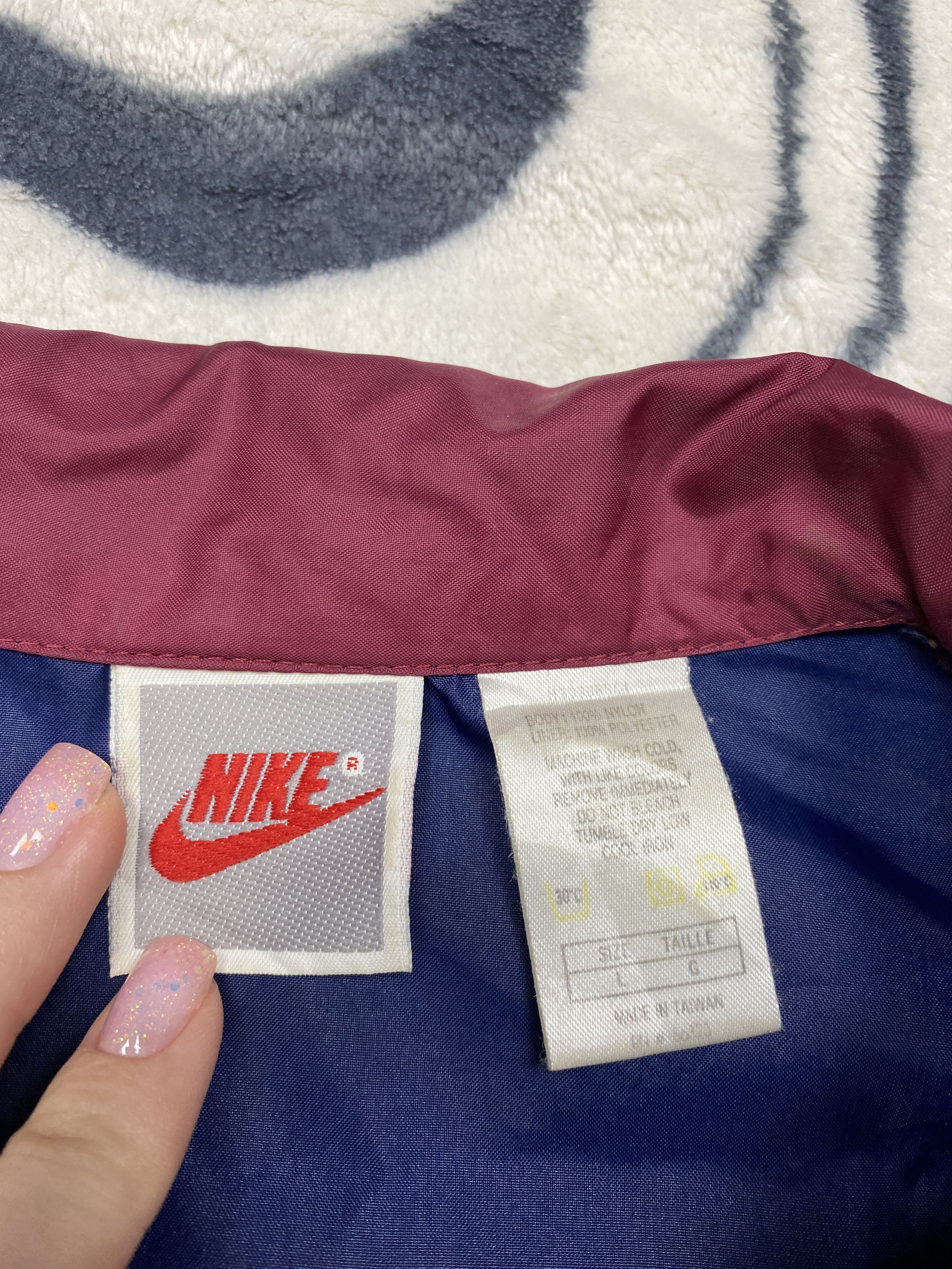 Nike Nike 90s Vintage Mens Nylon Track Top Jacket Size US L / EU 52-54 / 3 - 6 Thumbnail