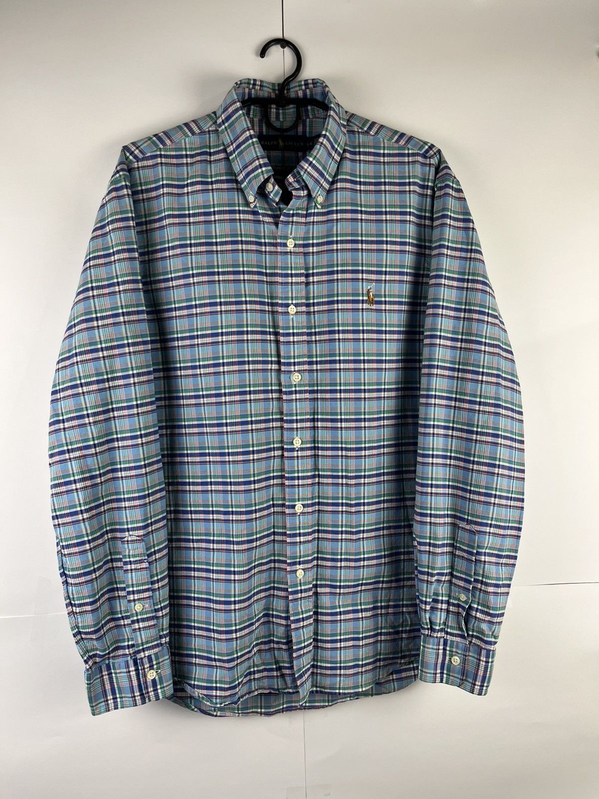 Ralph Lauren Ralph Lauren Plaid Luxury Cotton Long Sleeve Shirt Button Up Size US L / EU 52-54 / 3 - 1 Thumbnail