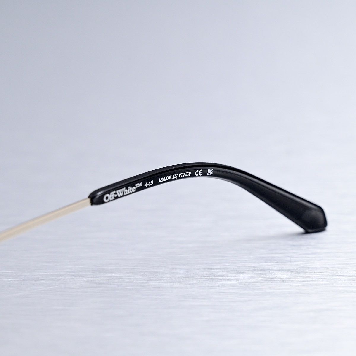 Off-White OFF WHITE MIAMI GOLD GRADIENT BROWN SUNGLASSES Size ONE SIZE - 5 Thumbnail