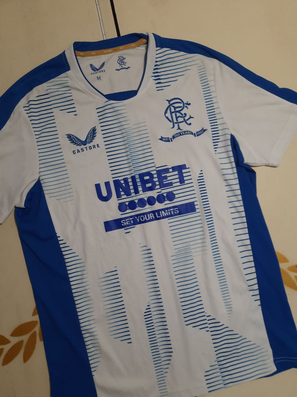 Other Castore Glasgow Rangers Jersey 150th Anniversary 2021-2022 Size US M / EU 48-50 / 2 - 7 Thumbnail
