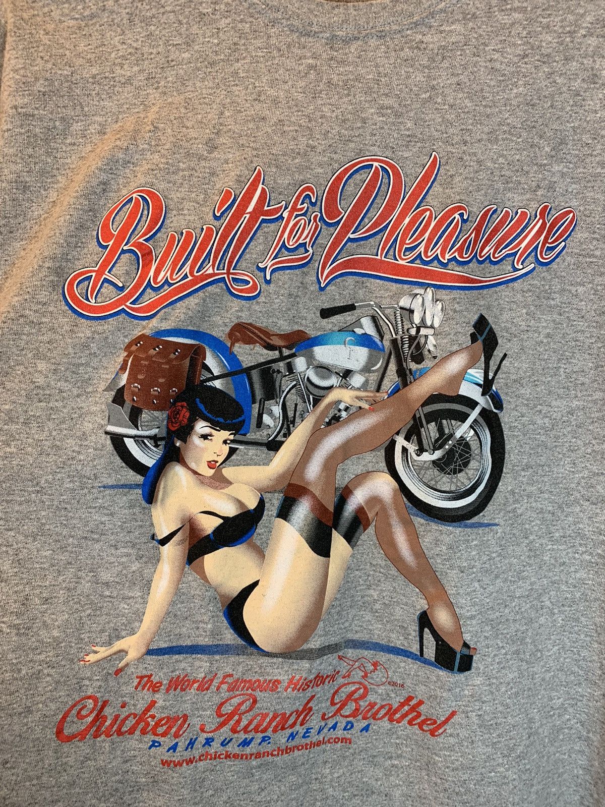 Other *RARE* Chicken Ranch Brothel Built For Pleasure Hooker Shirt Size US L / EU 52-54 / 3 - 2 Thumbnail