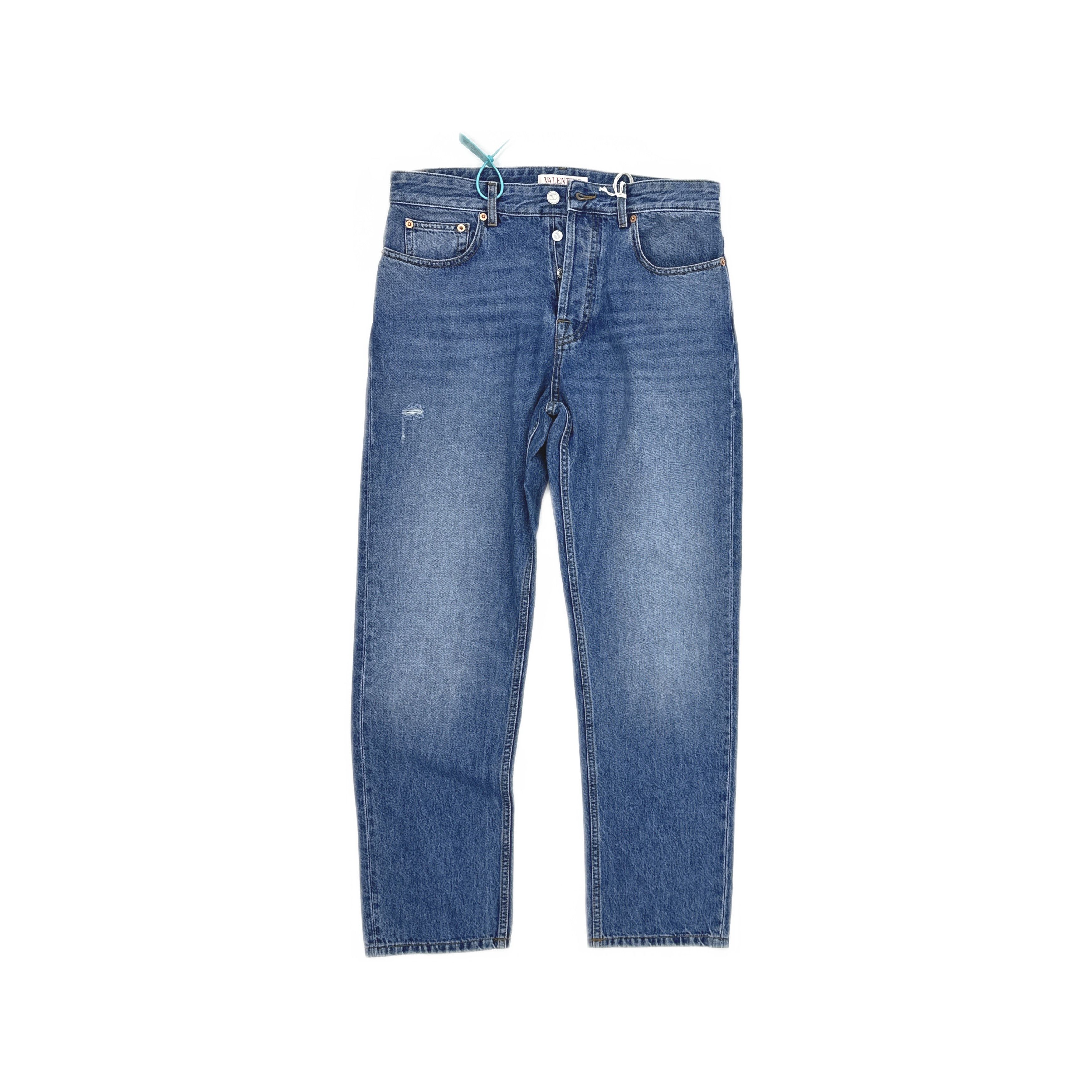 Valentino Valentino Logo Pocket Denim Jeans Size 31 Size US 31 - 1 Thumbnail