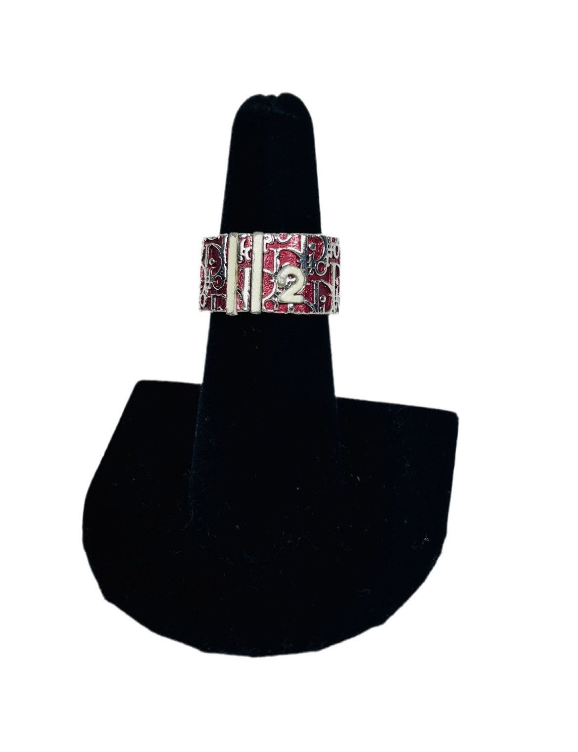 Dior Dior Red Trotter 2 Ring size 5 Size ONE SIZE - 1 Thumbnail