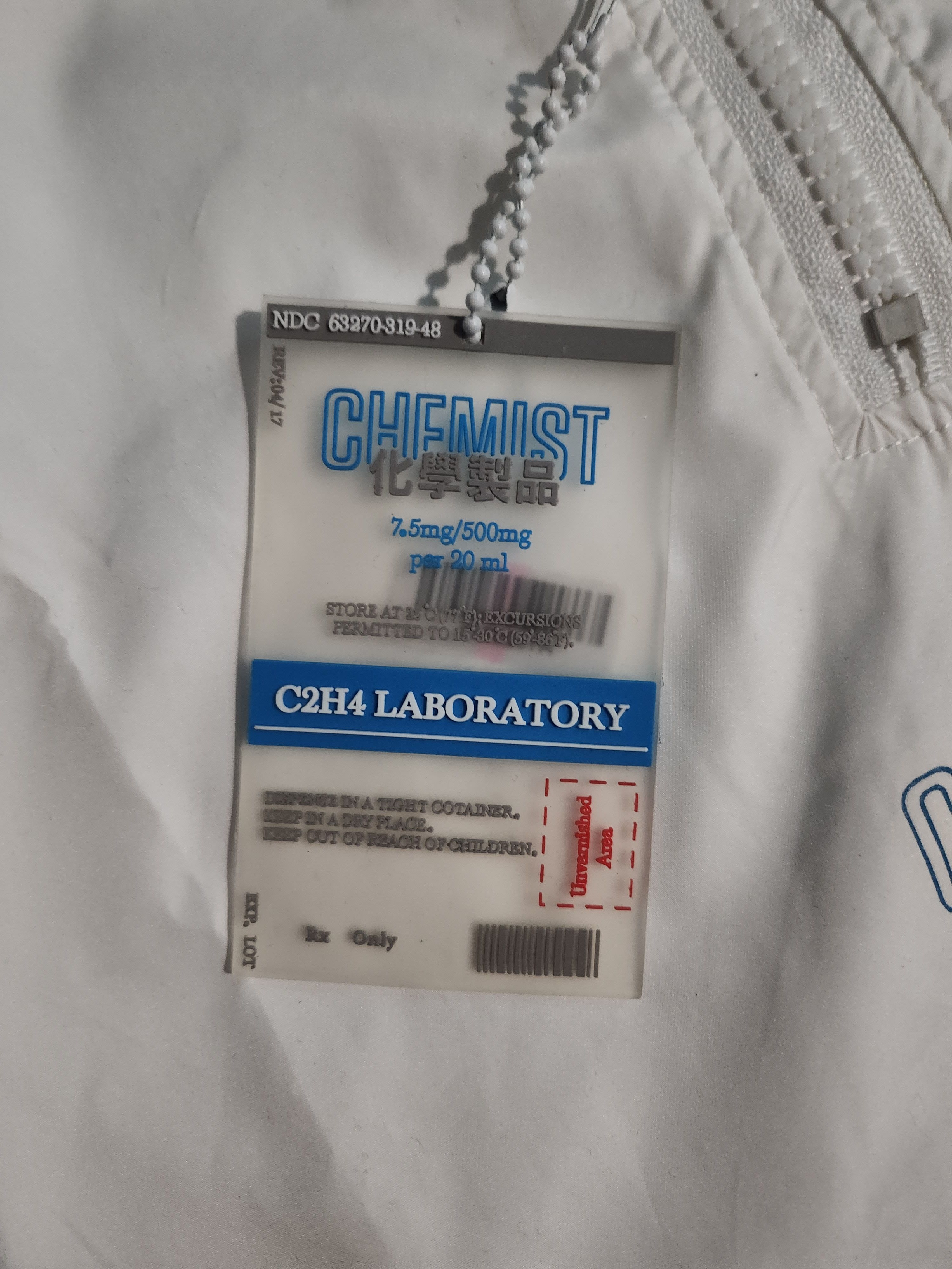 C2H4 C2H4 "Chemist" Hooded Jacket Size US M / EU 48-50 / 2 - 4 Thumbnail