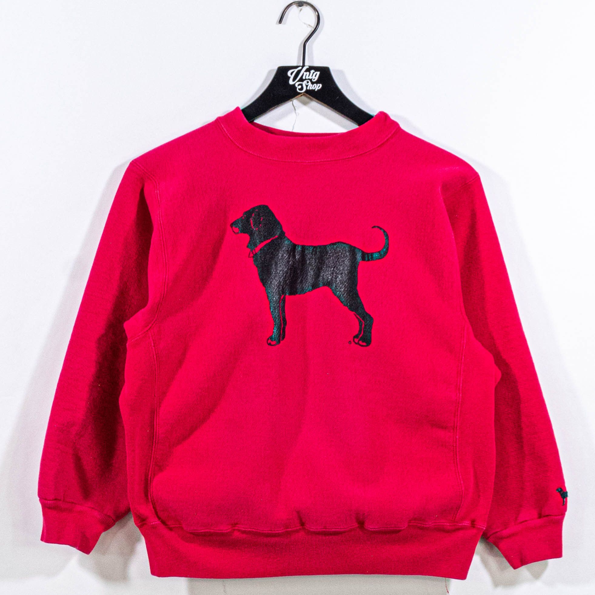 Vintage Youth Large Black Dog Marthas Vineyard KelleSport Sweatshirt Size US XXS / EU 40 - 1 Thumbnail