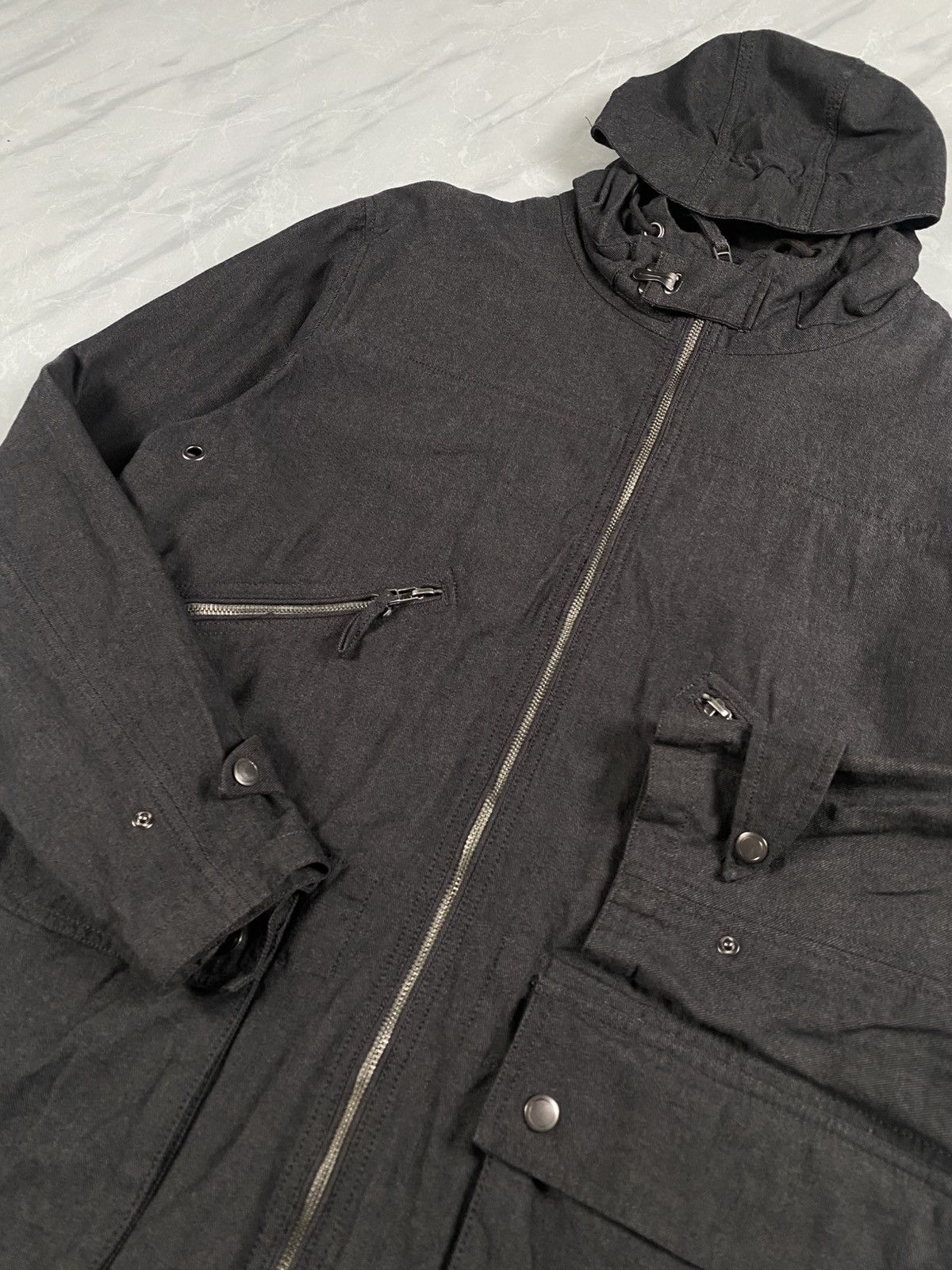 Japanese Brand Arbatax ABX Military Parka Jacket Size US XXS / EU 40 - 4 Thumbnail