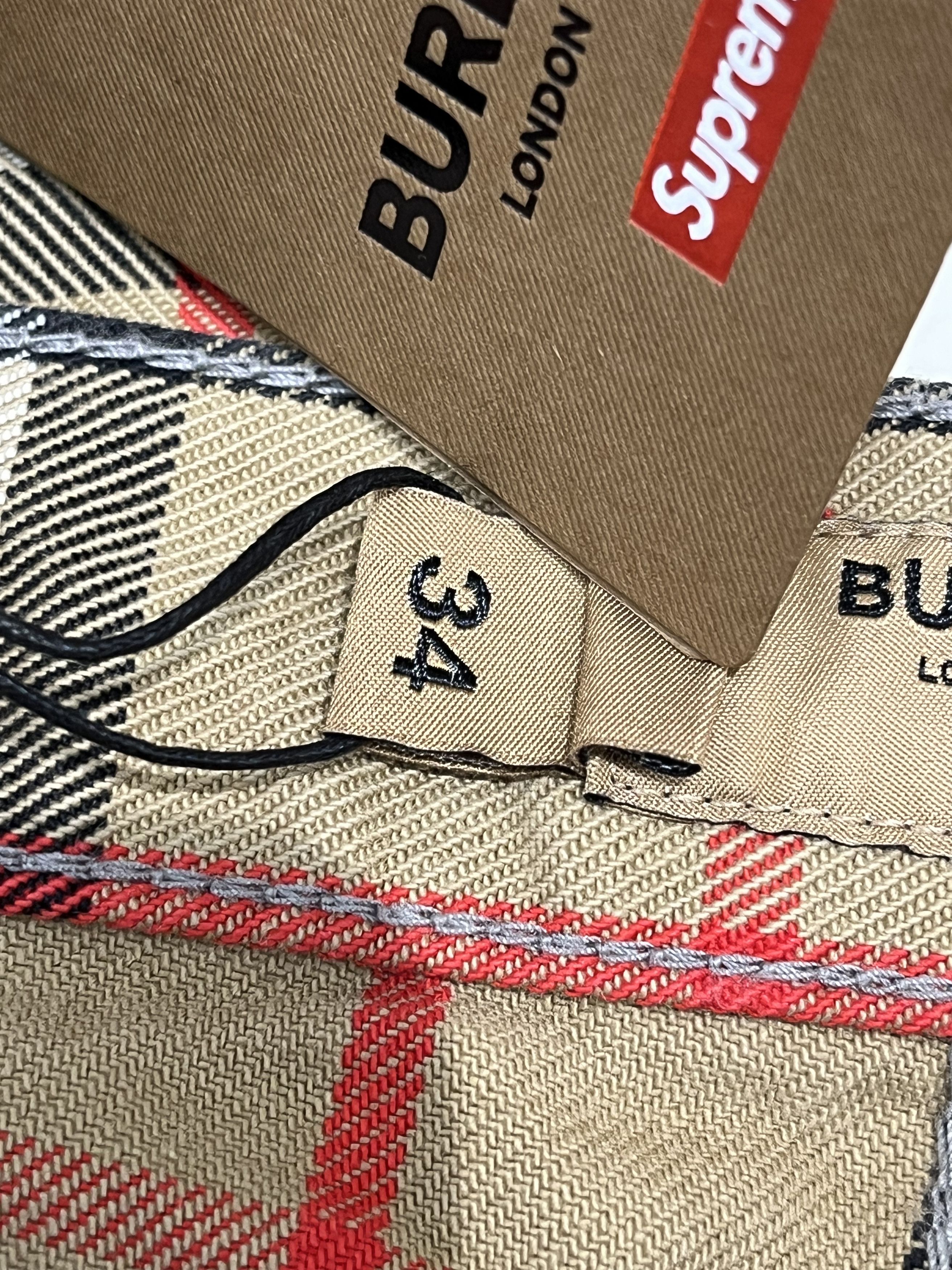 Burberry × Supreme Supreme x Burberry Regular Jean Beige Size US 34 / EU 50 - 9 Thumbnail