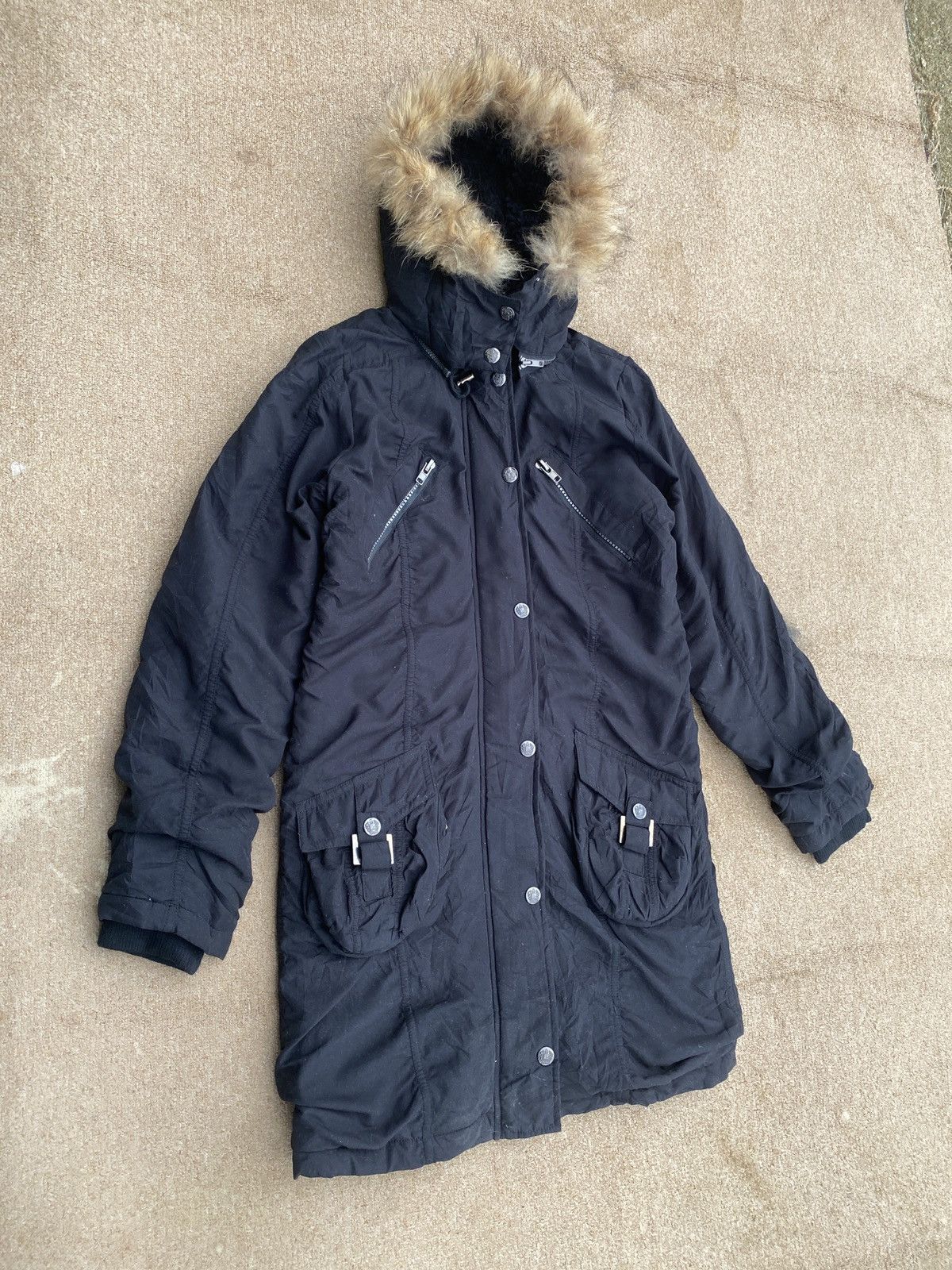 If Six Was Nine Vintage unbrd fur hoddie long jacket Size US S / EU 44-46 / 1 - 12 Thumbnail