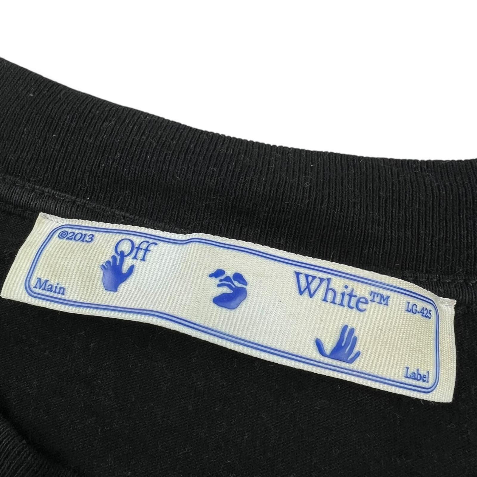 Off-White Off-White Tongue T Shirt Size US L / EU 52-54 / 3 - 5 Thumbnail