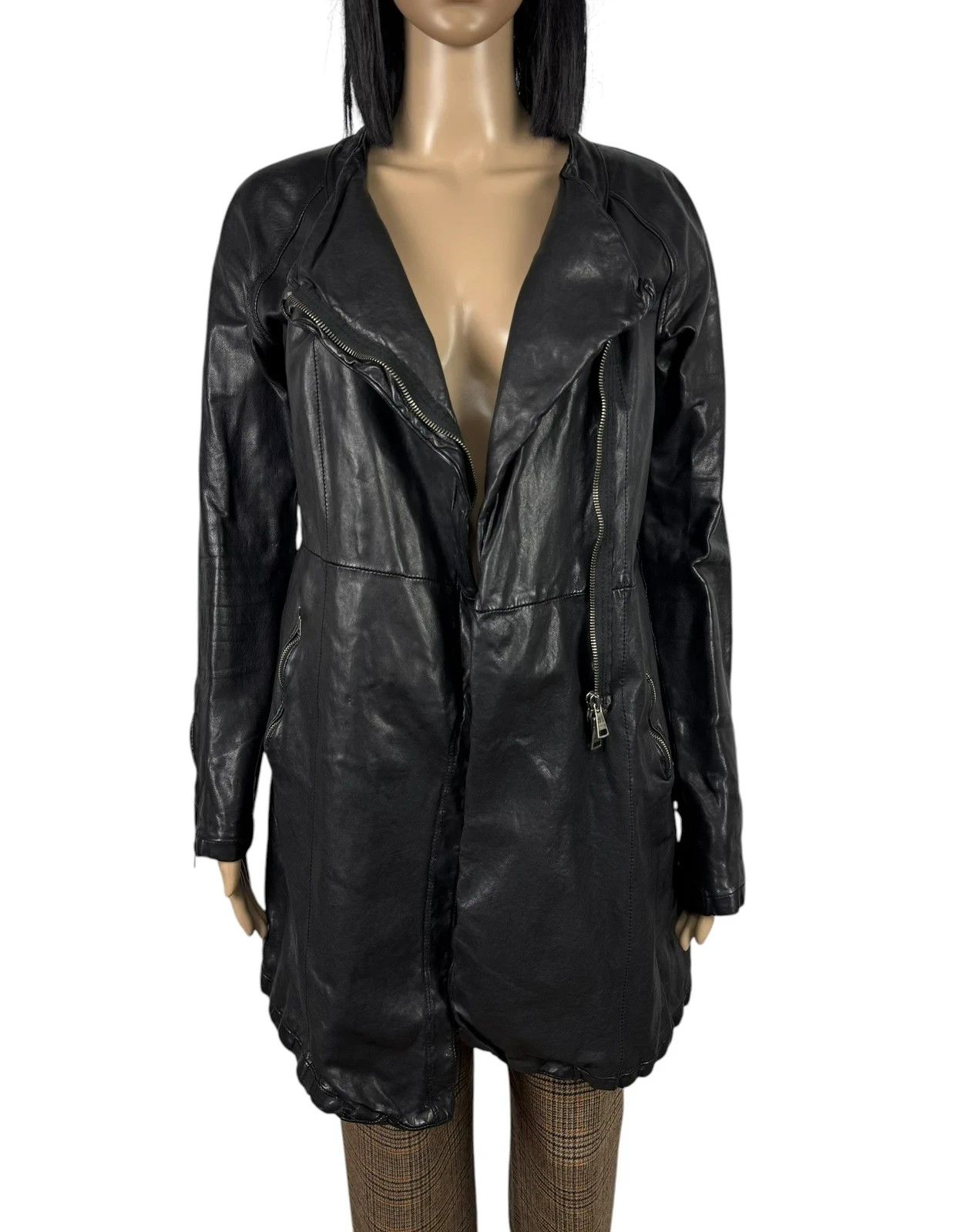 Giorgio Brato Giorgio Brato Genuine Leather Jacket Organic Edition size 42 Size M / US 6-8 / IT 42-44 - 13 Thumbnail