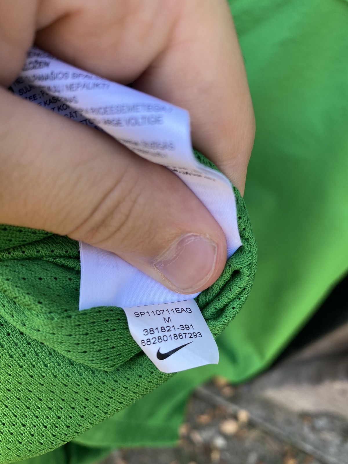 Nike × Vintage CELTIC 11/12 TRAINING FOOTBALL SOCCER JACKET NIKE 381821-391 Size US M / EU 48-50 / 2 - 18 Thumbnail