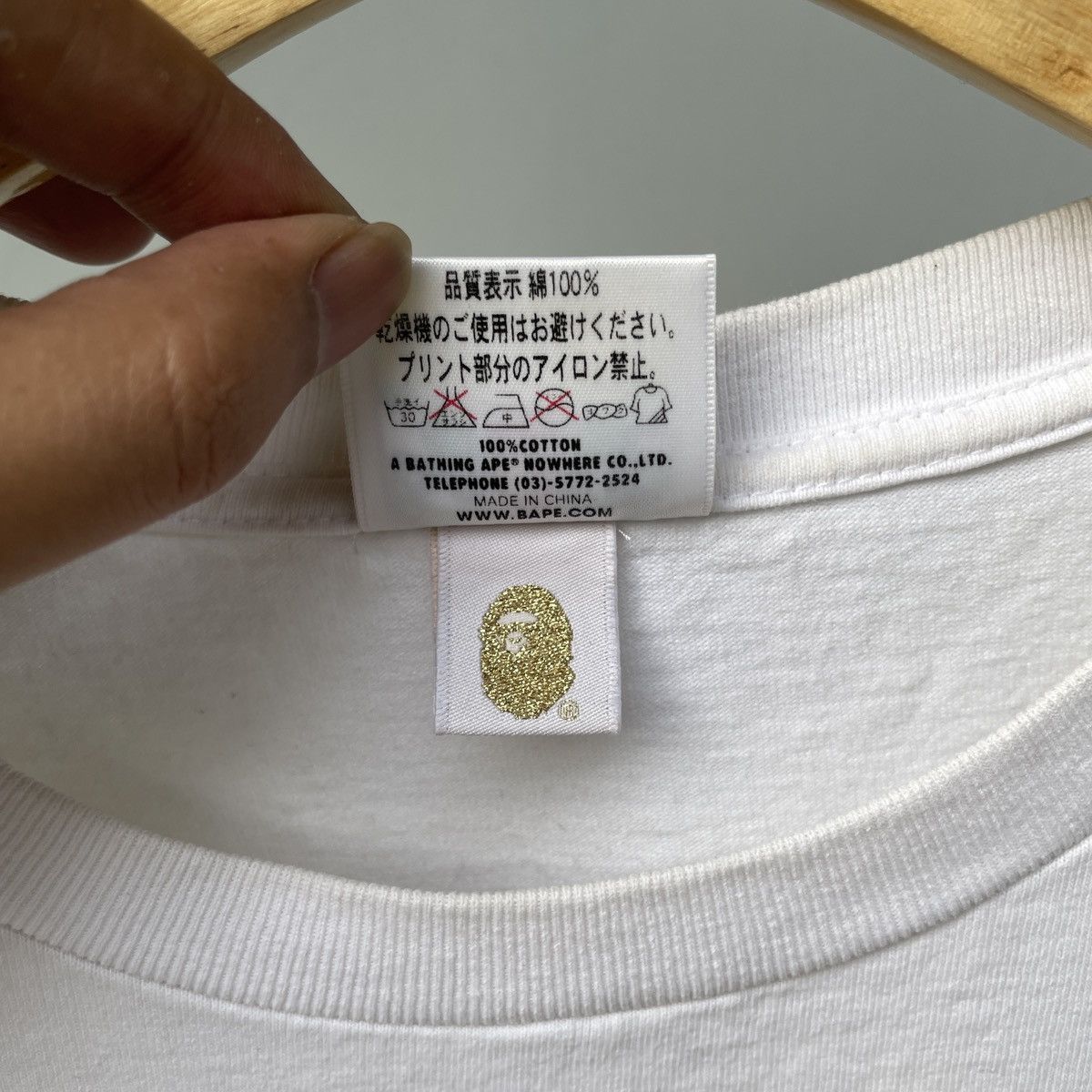 Bape Bathing Ape Bape Glow In The Dark Size US L / EU 52-54 / 3 - 5 Thumbnail