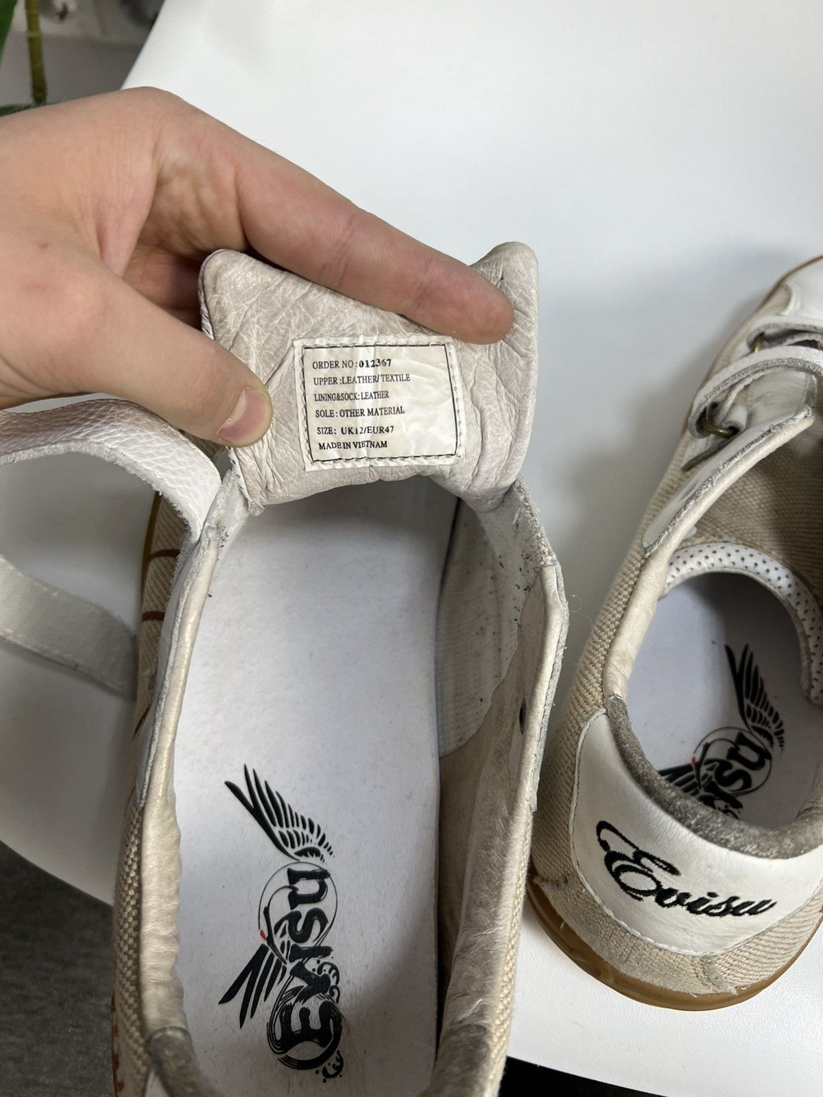 Evisu × Japanese Brand × Vintage Vintage sneakers Evisu size 46-47 Size US 13 / EU 46 - 9 Thumbnail