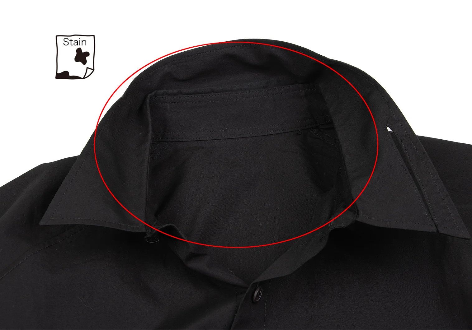 Yohji Yamamoto Yohji Yamamoto Asymmetrical Collar Shirt Black Size US M / EU 48-50 / 2 - 5 Thumbnail