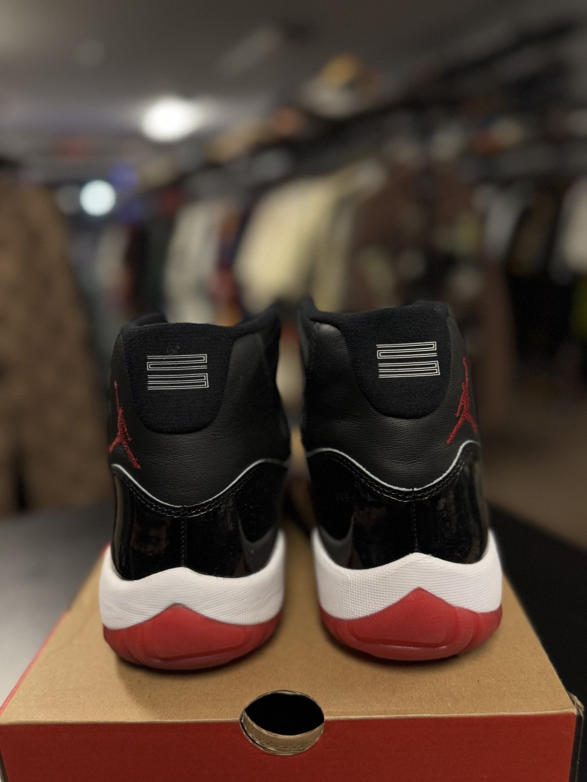 Jordan Brand × Nike Jordan 11 Bred High (378037-061) Size 9.5 W/ Box Size US 9.5 / EU 42-43 - 8 Thumbnail