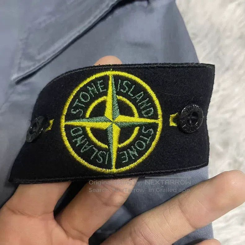 Stone Island Stone Island Double Pocket Washed Work Pants Trousers Haze Size US 31 - 3 Thumbnail