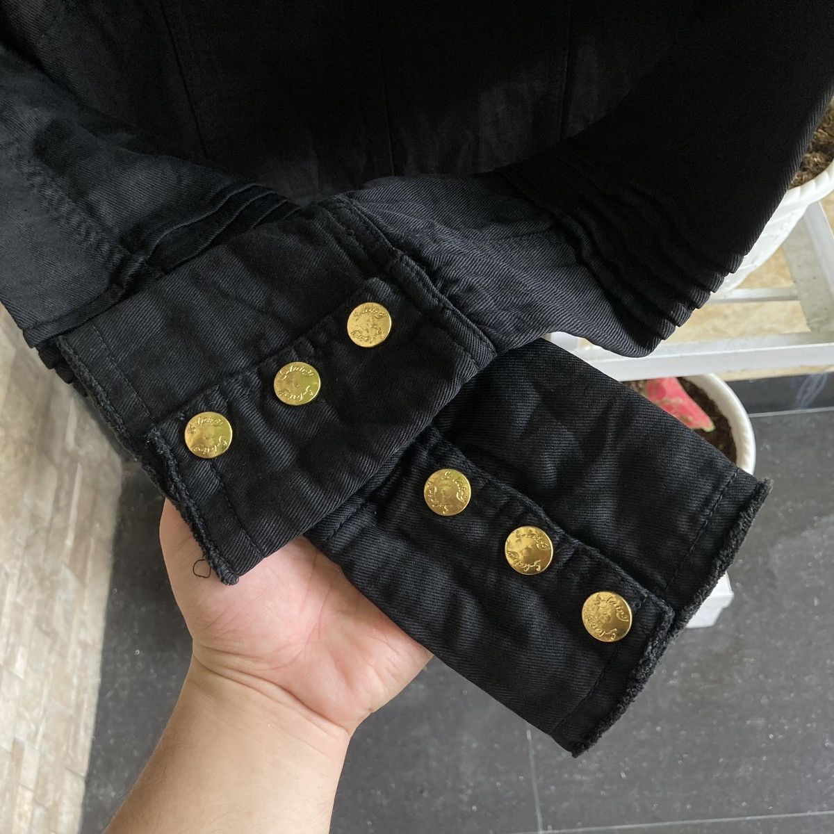 KMRii S-LAIRY - Bono Cargos Apocalypse Vkei Biker Jacket Japanese Size US S / EU 44-46 / 1 - 9 Thumbnail
