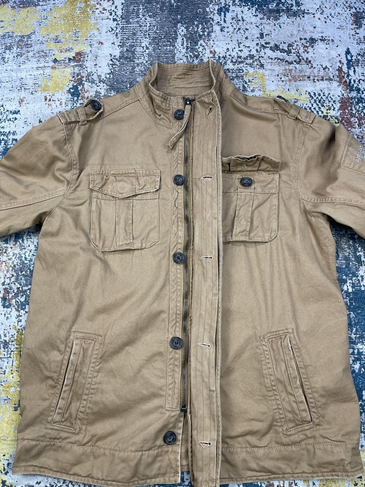 Abercrombie & Fitch Sentinel Jacket Abercrombie & Fitch Utility Pocket Jacket Size US XL / EU 56 / 4 - 8 Thumbnail
