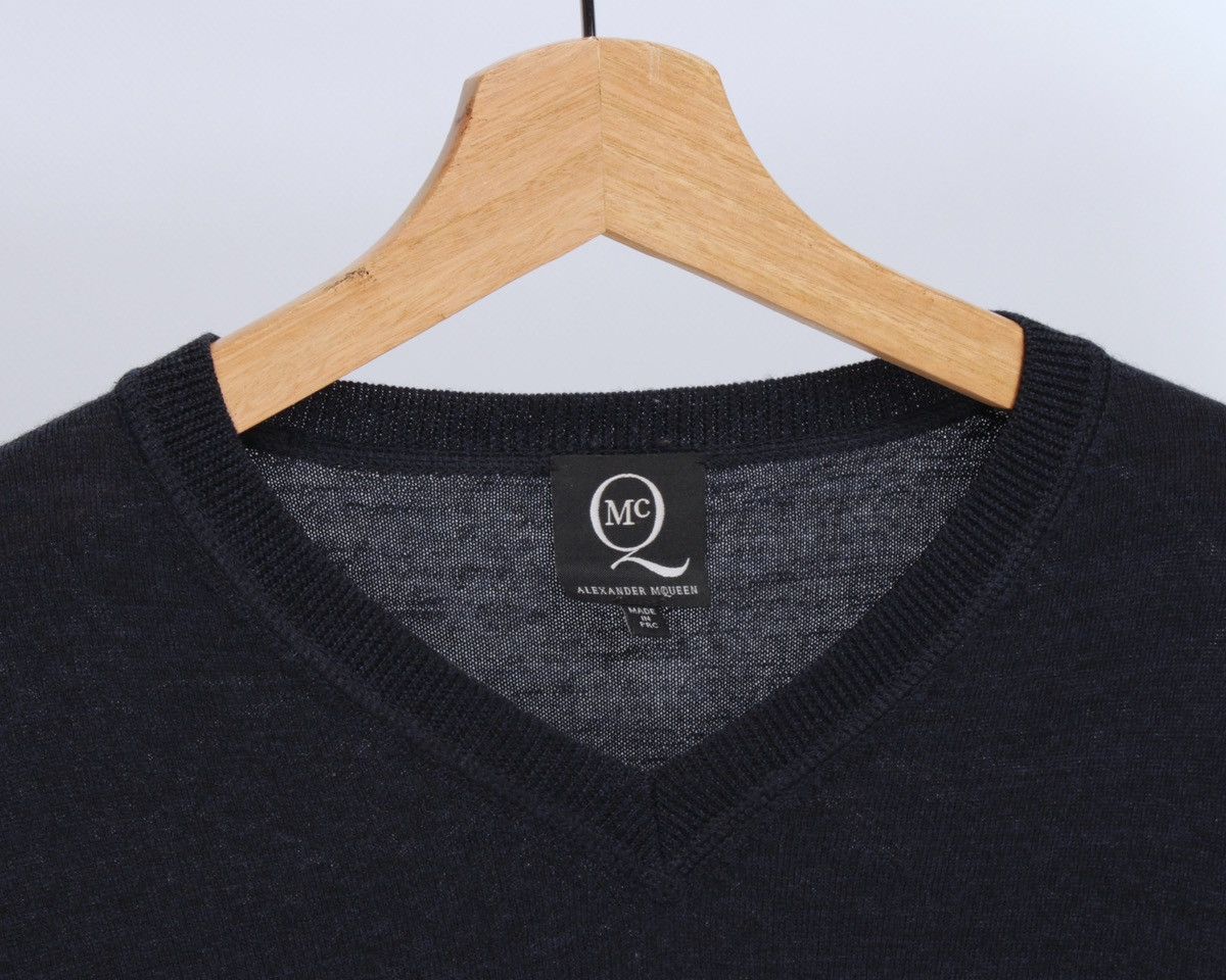Alexander McQueen × Designer ALEXANDER McQueen 2013 Lightweight Wool Pullover Sweater Size US S / EU 44-46 / 1 - 3 Thumbnail