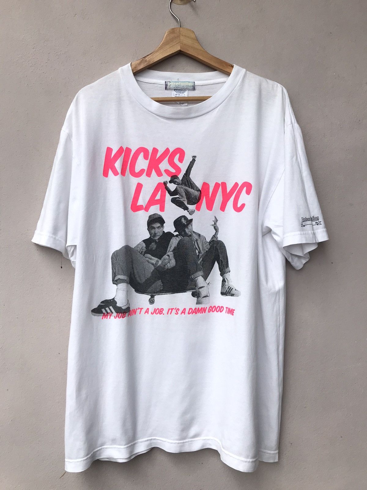 Rap Tees Vintage Kick La Nyc Raptees Tee rundmc snoop dogg Size US XL / EU 56 / 4 - 1 Thumbnail