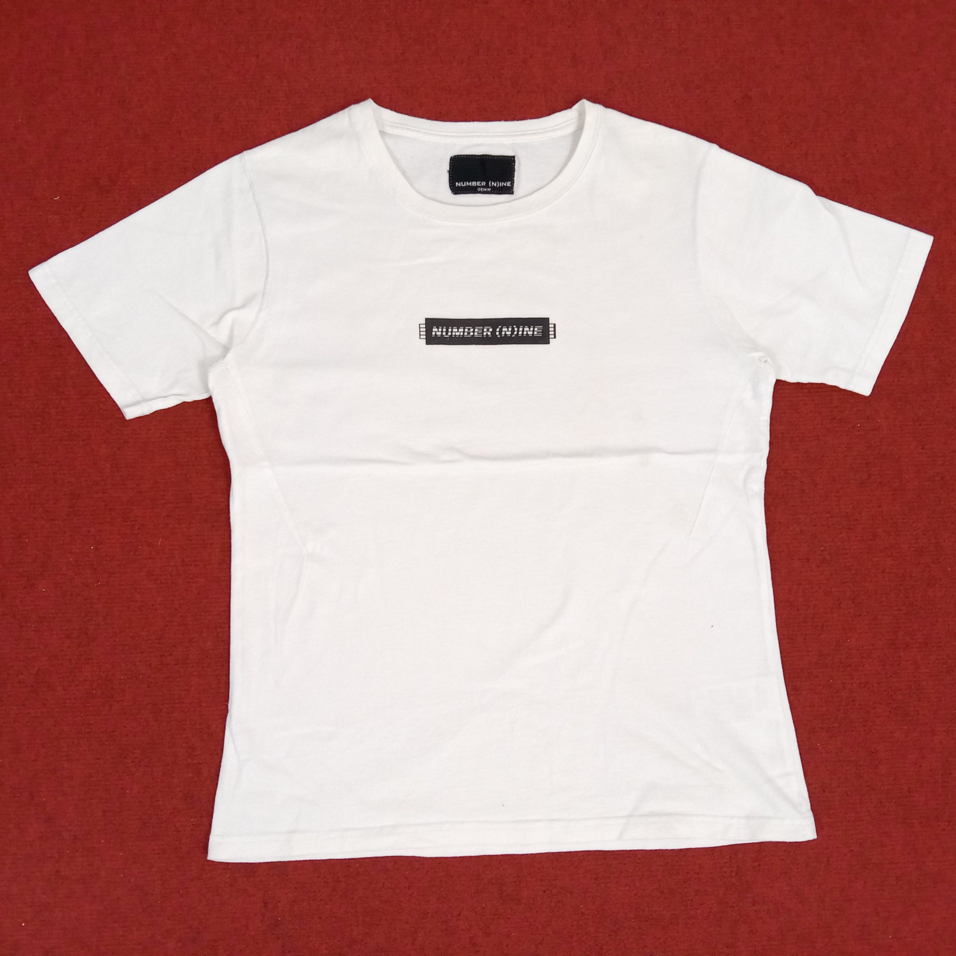Number (N)ine Number Nine Japanese Brand Center Box Design Tshirt Size US S / EU 44-46 / 1 - 1 Thumbnail