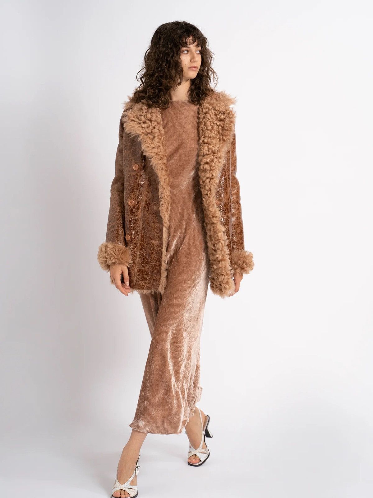 Sies Marjan Sies Marjan Pippa Reversible Shearling peacoat Size M / US 6-8 / IT 42-44 - 11 Thumbnail