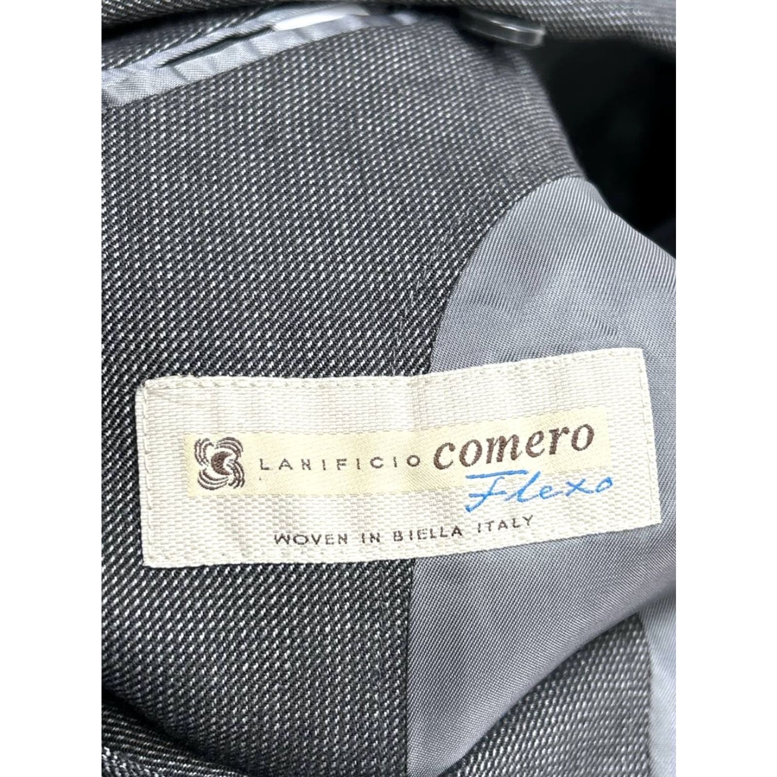 Bonobos Bonobos Blazer Jacket Mens 40 Gray Wool Lined Notch Lapel Lanificio Comero Flexo Size 40R - 4 Thumbnail