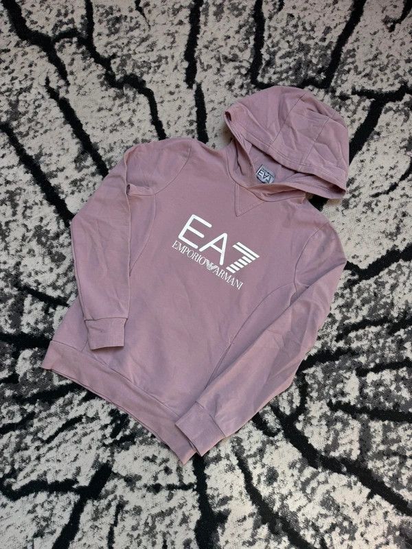 Emporio Armani Emporio Armani EA7 hoodie pink lilac XS Size XS / US 0-2 / IT 36-38 - 2 Thumbnail