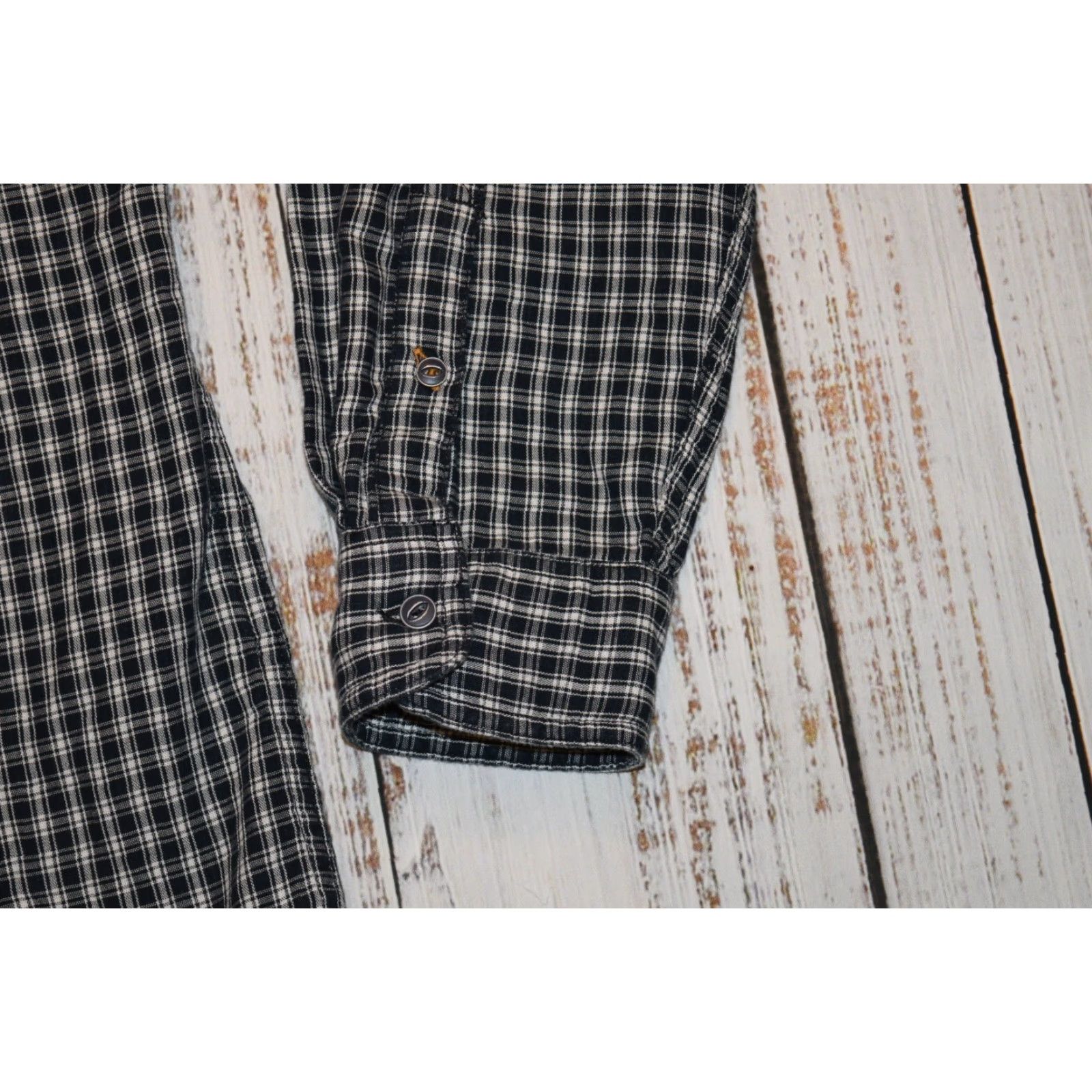 Timberland TIMBERLAND MENS SLIM FIT BUTTON-UP OXFORD SHIRT DARK NAVY CHECK XL Size US XL / EU 56 / 4 - 2 Thumbnail