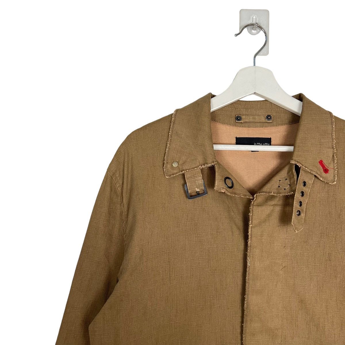 In The Attic 🔥 IN THE ATTIC KHAKI BROWN INDIGO JACKET Size US L / EU 52-54 / 3 - 5 Thumbnail