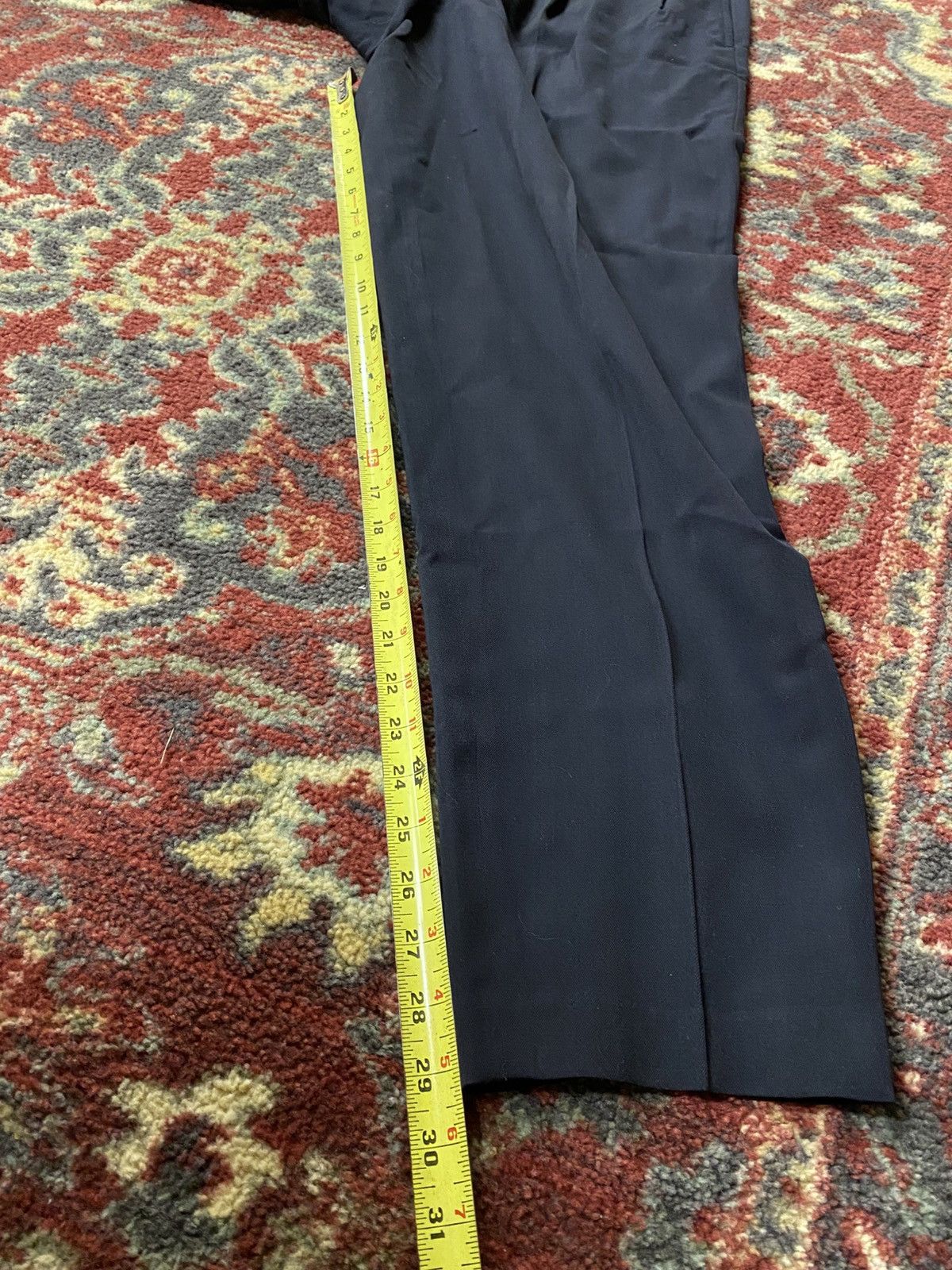 Yohji Yamamoto Vintage Yohji Yamamoto Wool Slacks Size US 32 / EU 48 - 9 Thumbnail