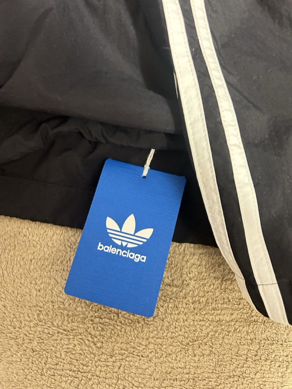 Adidas × Balenciaga Balenciaga x adidas Track Jacket – Black (Oversized) Size 40L - 14 Thumbnail