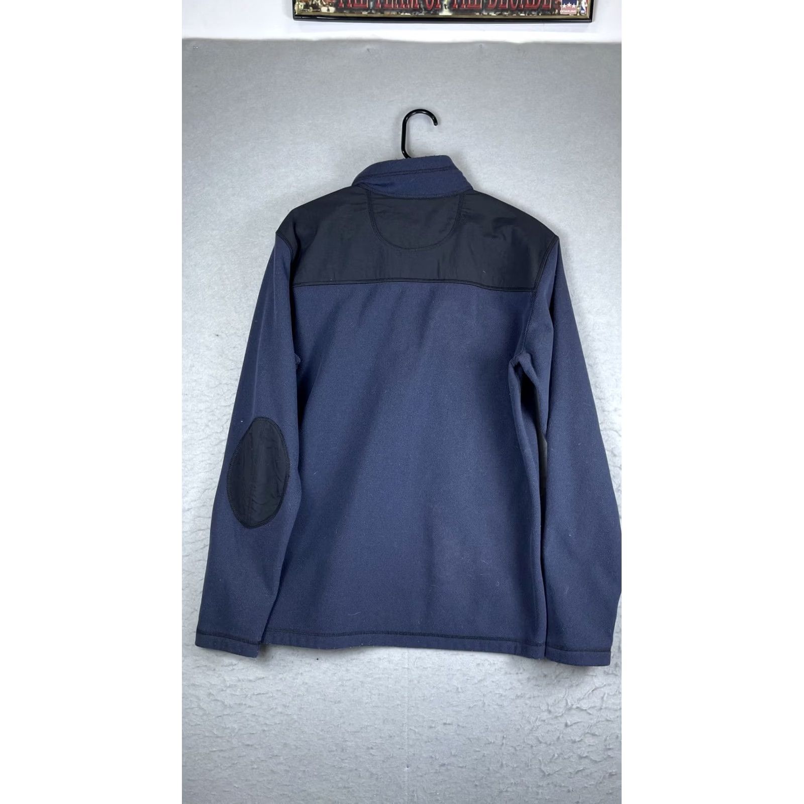 Carhartt Carhartt Jacket Mens Medium Blue 1/4 Zip Fleece Pullover Elbow Patches Workwear Shirt/Coat/Cozy Outdoor Size US M / EU 48-50 / 2 - 6 Thumbnail