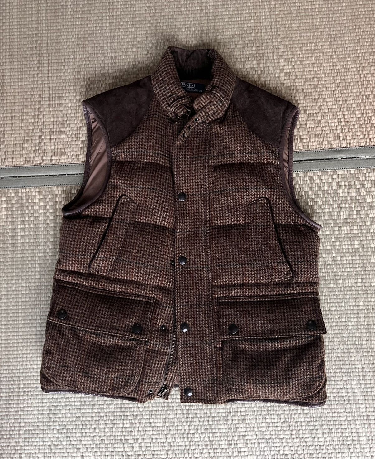 Polo Ralph Lauren Polo Ralph Lauren plaid wool down vest Size US L / EU 52-54 / 3 - 1 Thumbnail