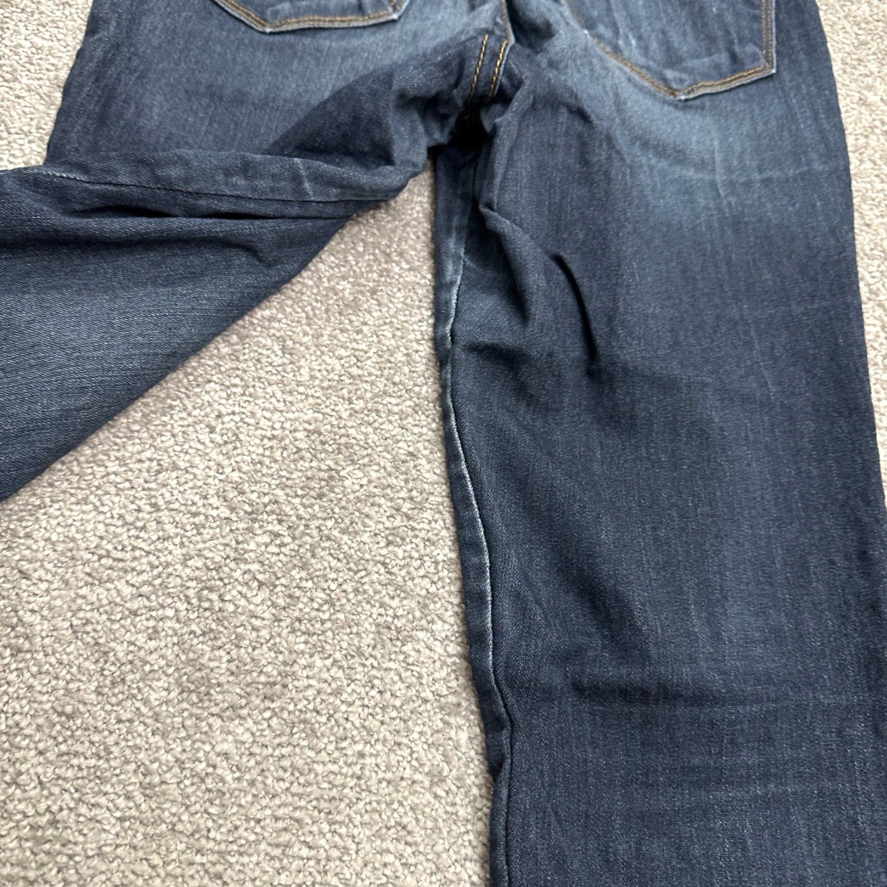 Fashion Nova Fashion Nova Jeans Juniors 3 Blue Dark Wash High Rise Casual 22x29 Jeggings Size 26" / US 2 / IT 38 - 5 Thumbnail