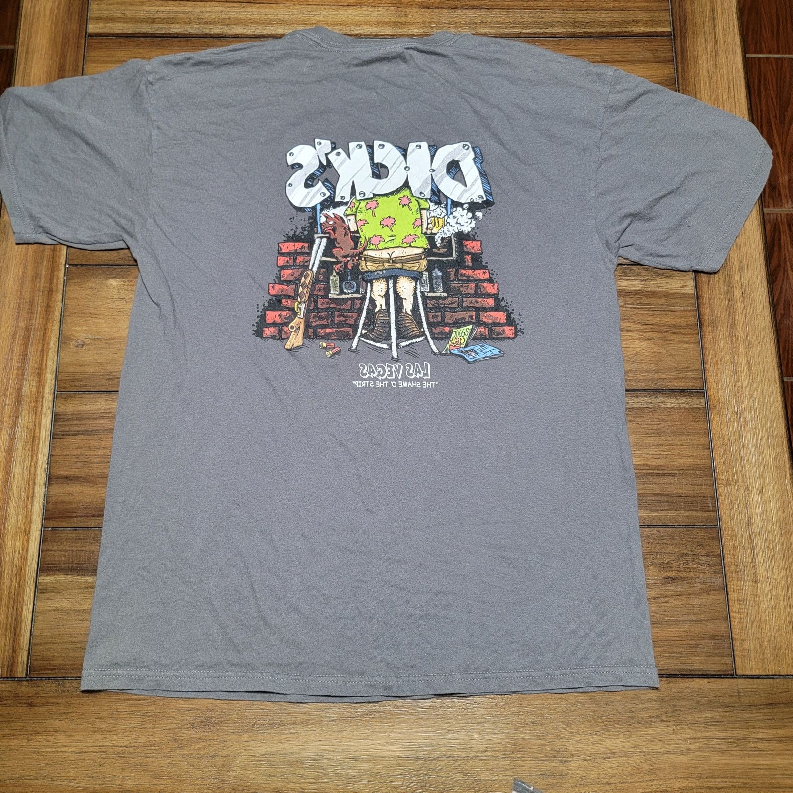 Gildan Dick's Last Resort Las Vegas Unisex Tee (Gildan) -Size Large Size US L / EU 52-54 / 3 - 3 Thumbnail