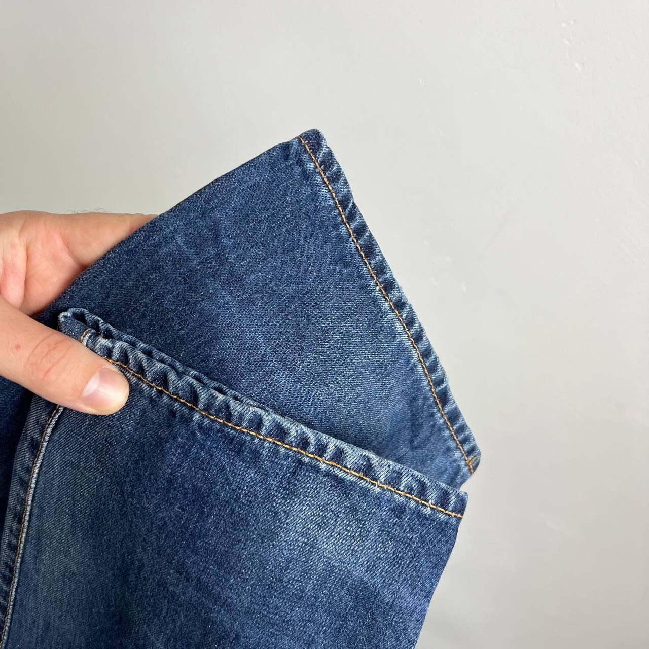 Edwin Vintage Edwin Denim Slim Navy Blue Jeans Y2k Size US 34 / EU 50 - 5 Thumbnail