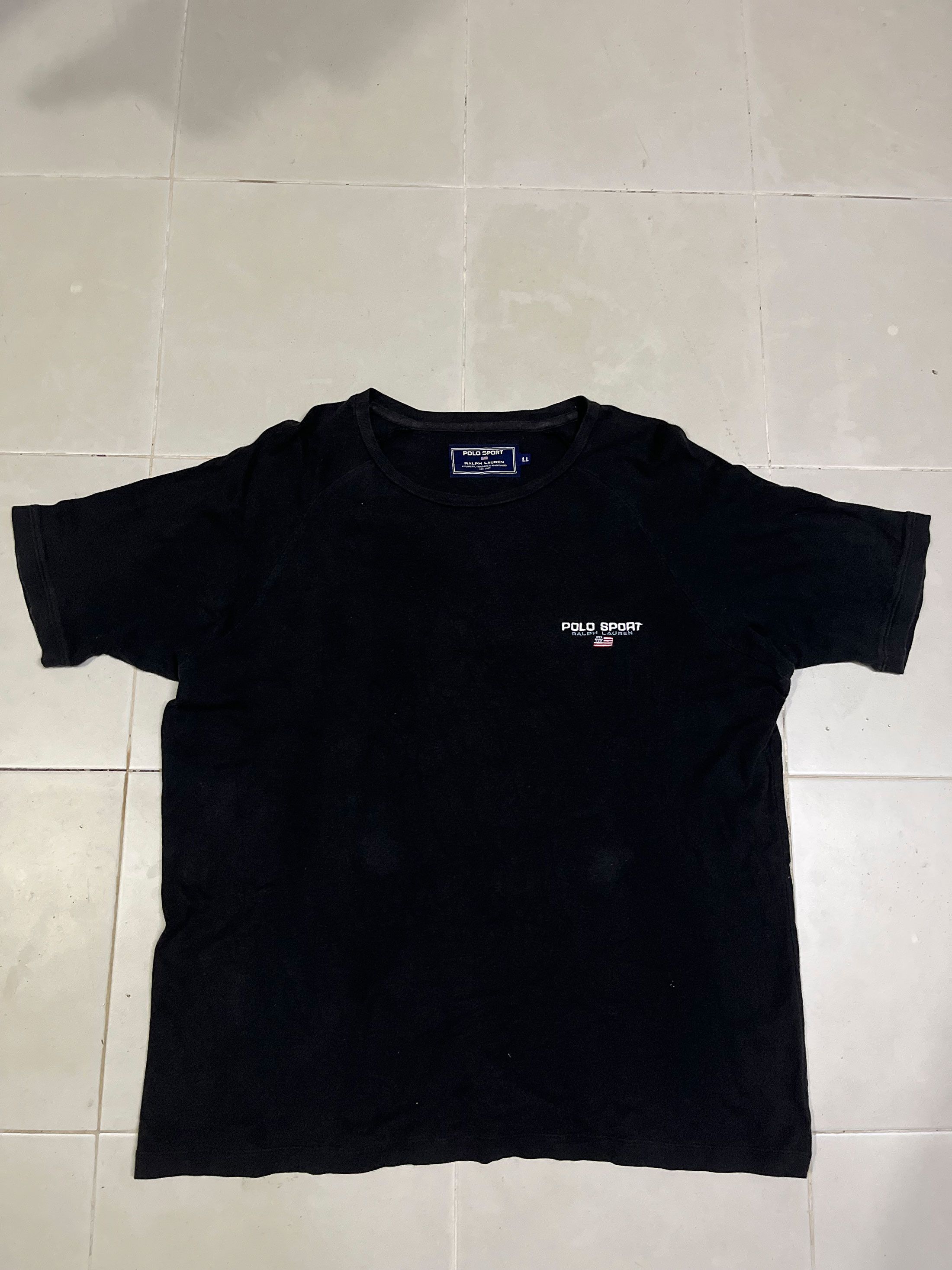 Designer × Polo Ralph Lauren Vintage 90s 2000s y2k Polo Sport Ralph Lauren Usa Flag Chest Size US XL / EU 56 / 4 - 1 Thumbnail