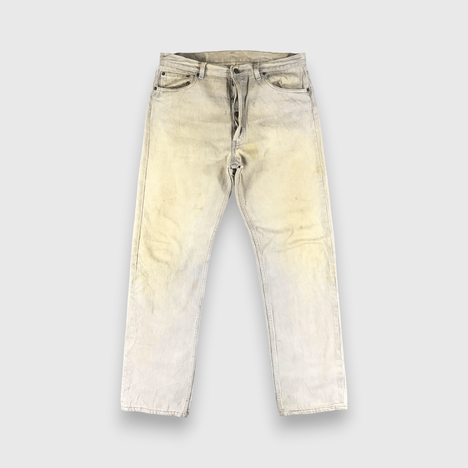 Levi's 90s Vintage Ripped Levis 501 Jeans-J2592 Size US 36 / EU 52 - 1 Thumbnail